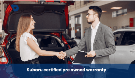 Subaru certified pre owned warranty