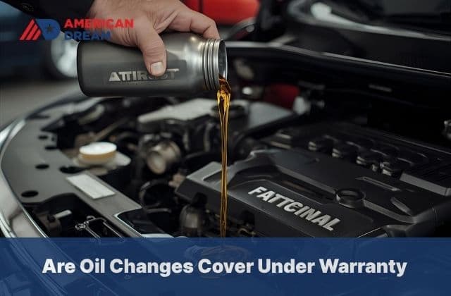 are oil changes cover under warranty