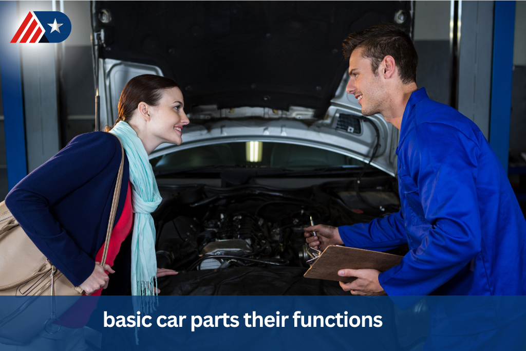 basic car parts their functions